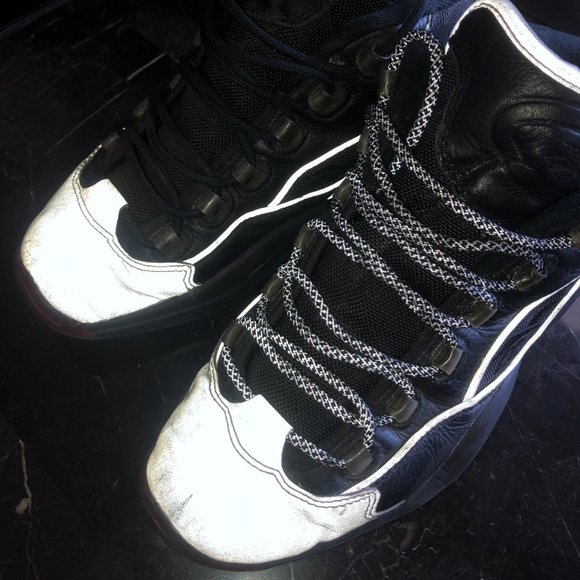 Iverson Reebok Question Mid 3M (Black/Red) - Picture 13 of 16